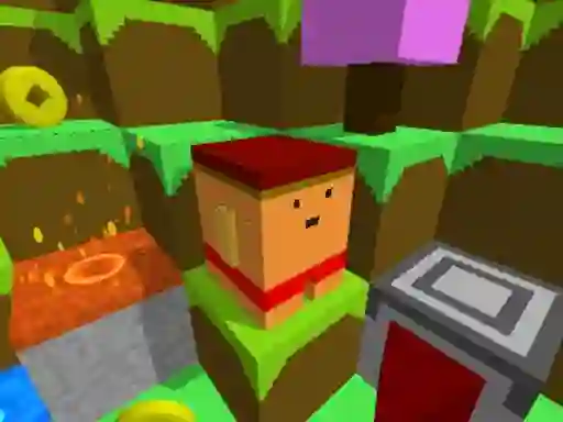 Blocky Rush Downhill — free online game