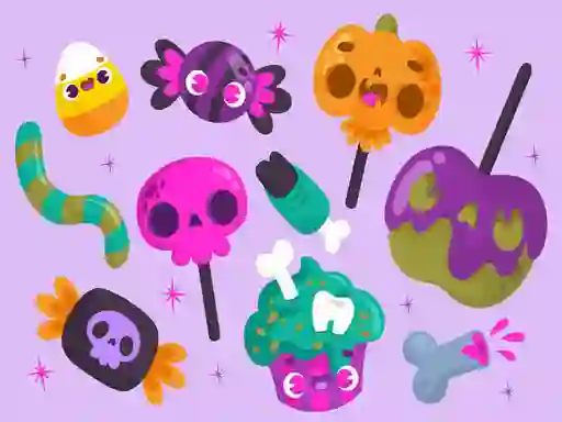 Spil Happy Haloween Jigsaw online