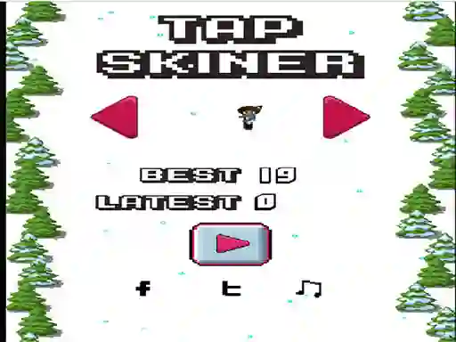 Tap Skier — free online game