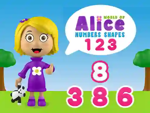 World of Alice Numbers Shapes — free online game