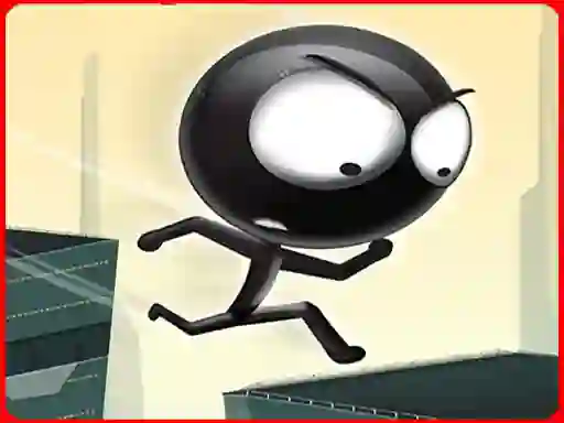 Stickman Roof Runner — free online game