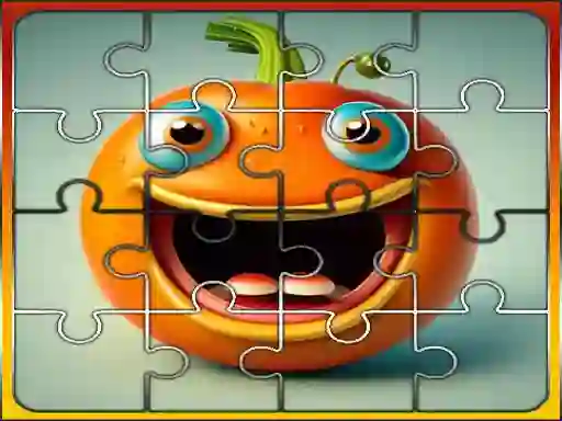 halloween pumpkin Jigsaw Game — free online game