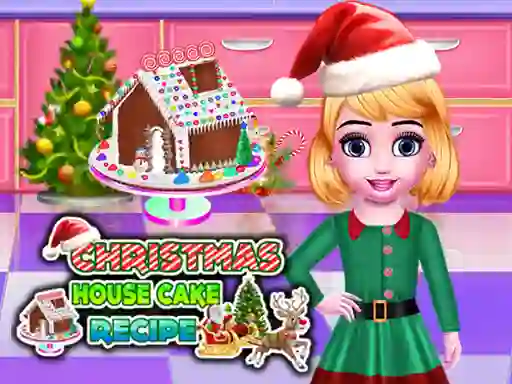 Christmas House Cake Recipe — free online game
