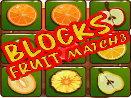 Blocks Fruit Match3  — free online game