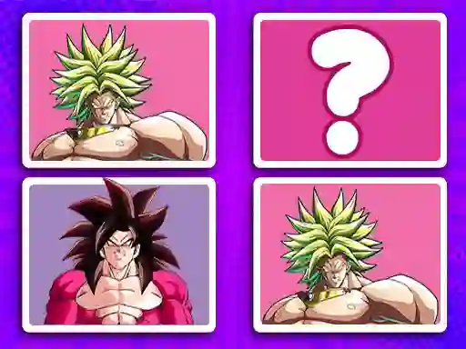 DragonBall Match Cards — free online game