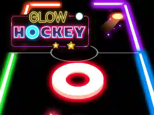 Glow Hockey — free online game