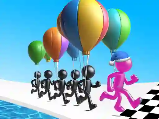 Ballon Race 3D — free online game