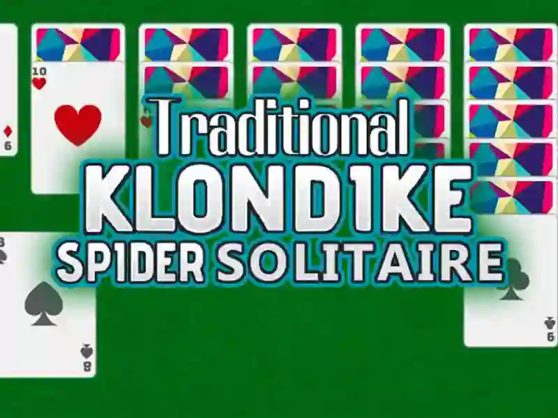 Traditional Klondike Spider Solitaire — free online game