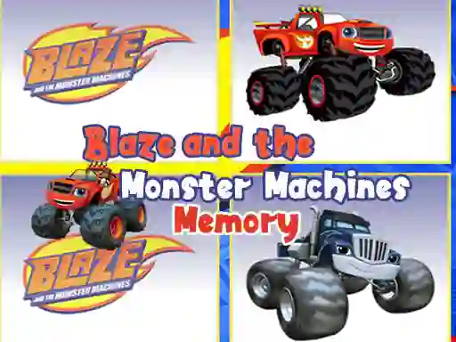 Blaze Monster Trucks Memory — free online game