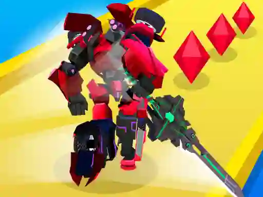 Robot Runner Fight — free online game