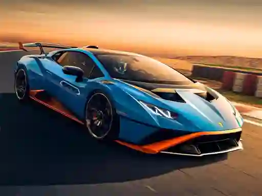 Lamborghini Huracan STO Puzzle — free online game