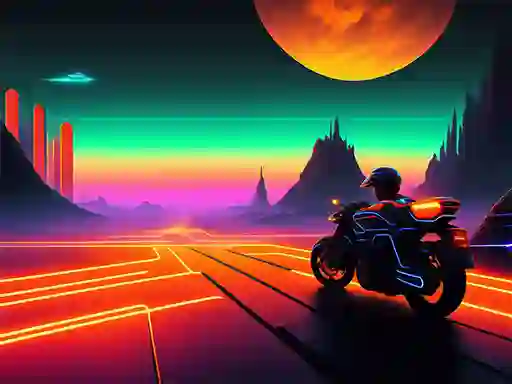 Motor Racing in Space — free online game
