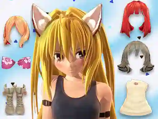 Sakora Anime Dress Up — free online game