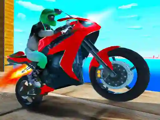 Port Bike Stunt — free online game