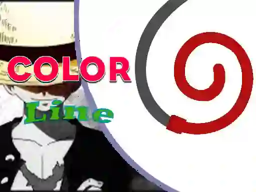 Coloring lines — free online game