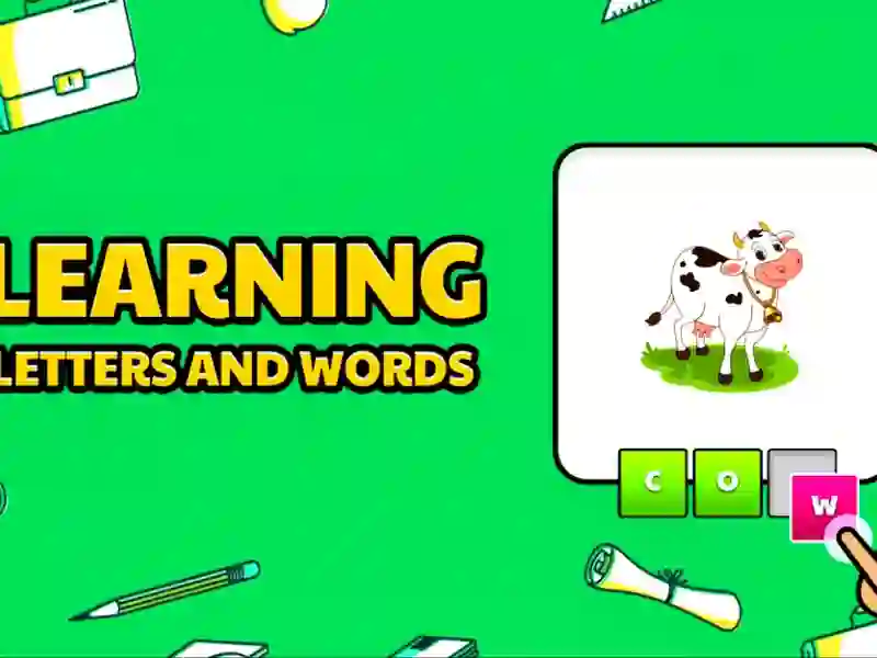 Learning Letters And Words — free online game