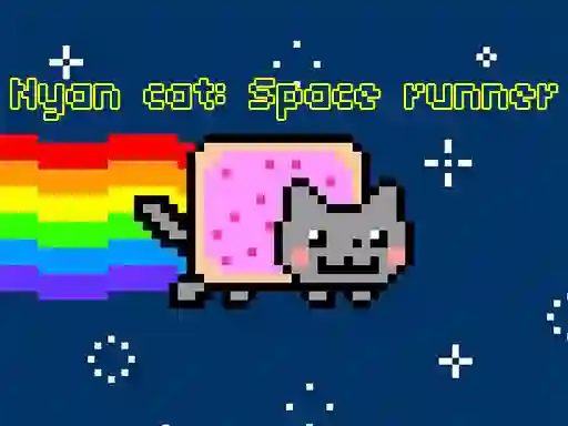 Nyan Cat: Space runner  — free online game