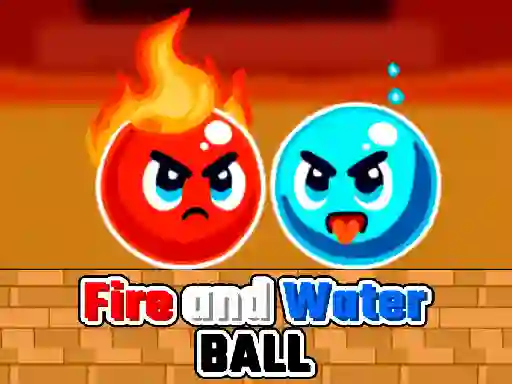 Fire and Water Ball — free online game
