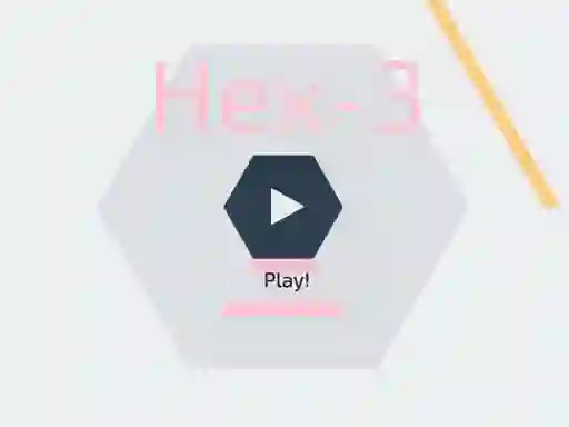Gioco Hex-3 in linea