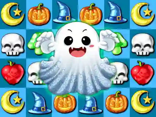 Halloween Burst  match 3 Puzzle — free online game