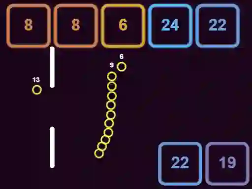 Numbers Snake — безплатна онлайн игра