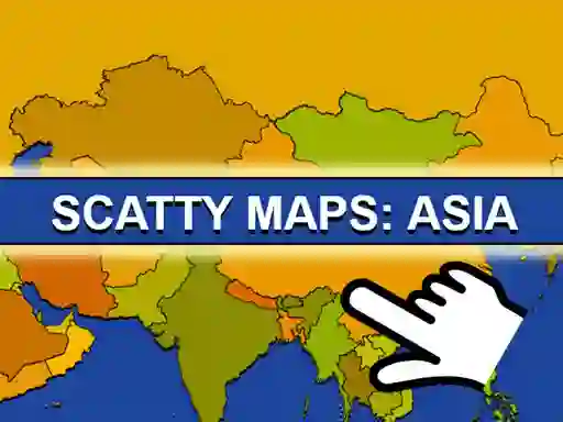 Scatty Maps: Asia — free online game