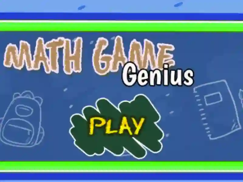 Math Game Genius — free online game