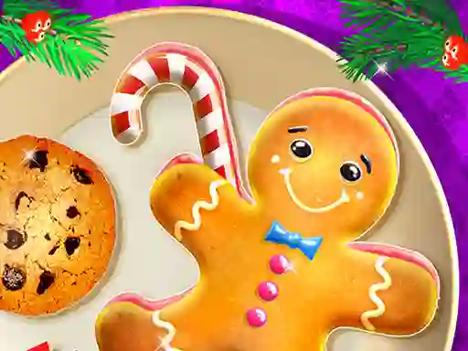 Baking with Santa — free online game