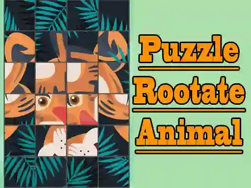 Puzzle Rootate Animal — free online game