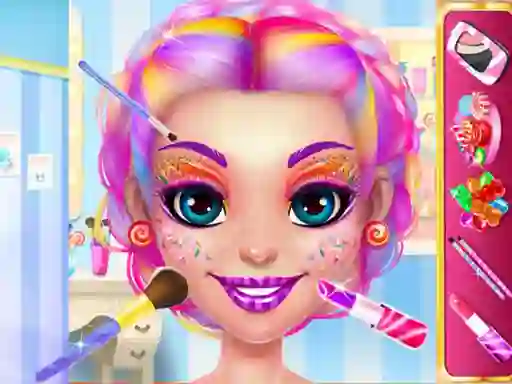 Candy Makeup Fashion Girl  — free online game