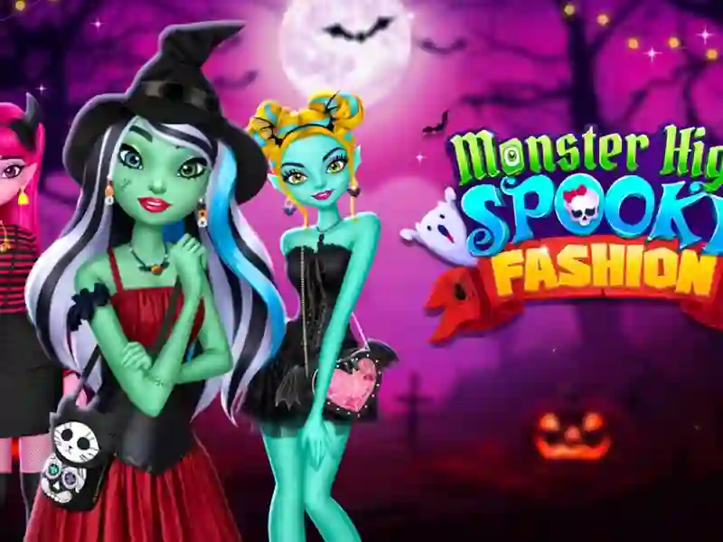 Monster High Spooky Fashion — free online game