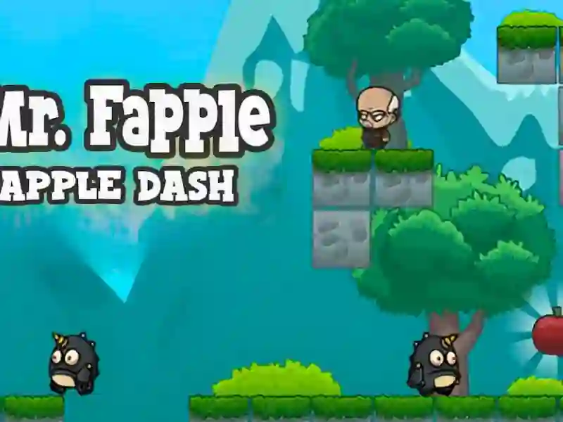 Mr. Fapple Apple Dash — free online game