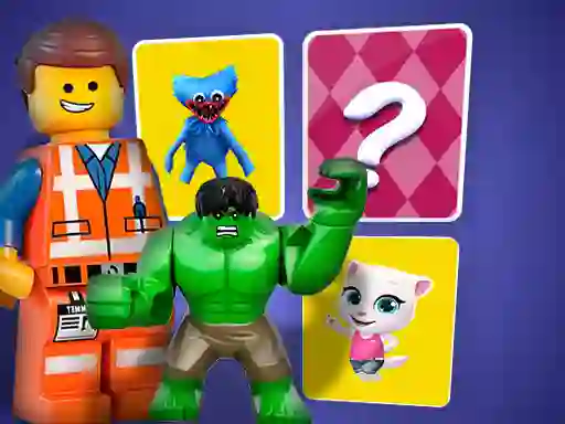 Leikur LEGO CITY Memory Card Match á netinu