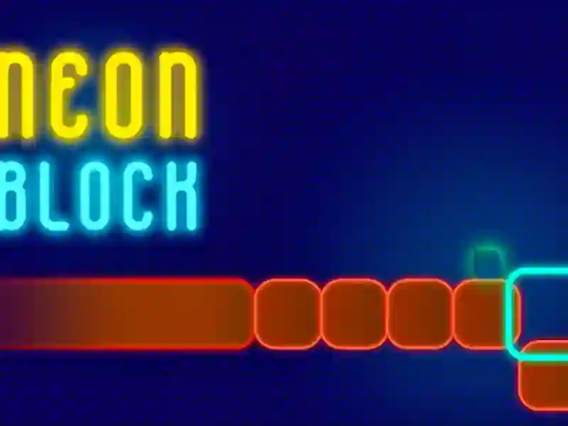 Lojë Neon Block në internet