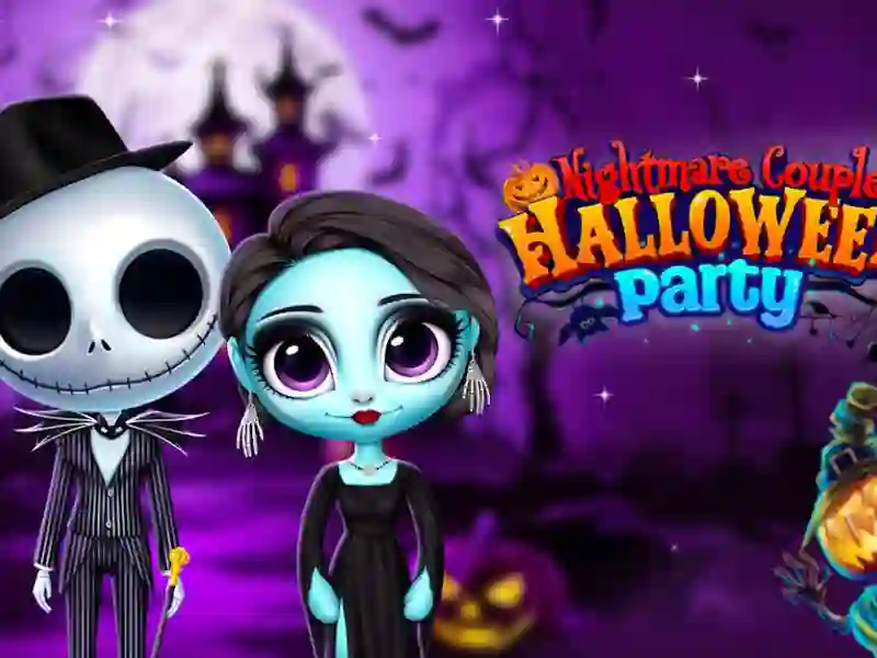 Nightmare Couple Halloween Party — free online game