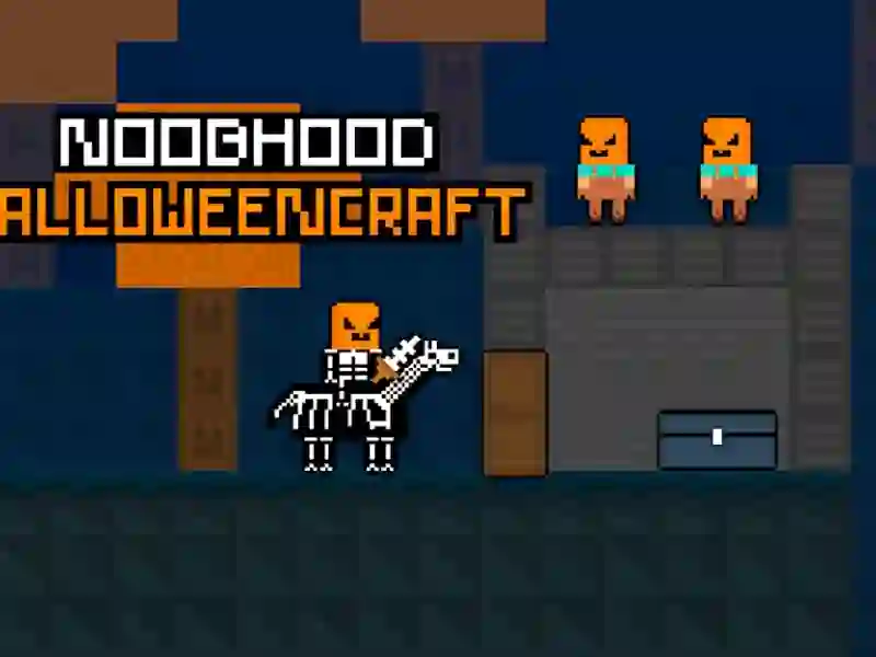 Noobhood Halloweencraft — free online game