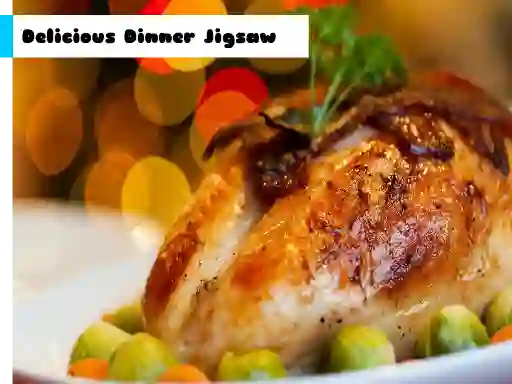 Delicious Dinner Jigsaw — free online game