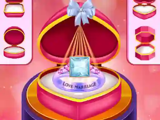 Romantic Wedding Ring Design — free online game