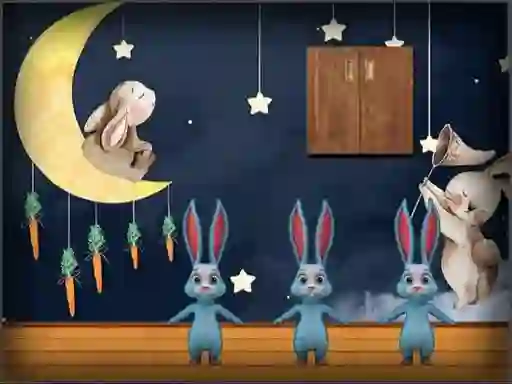 Amgel Bunny Room Escape 2 — free online game