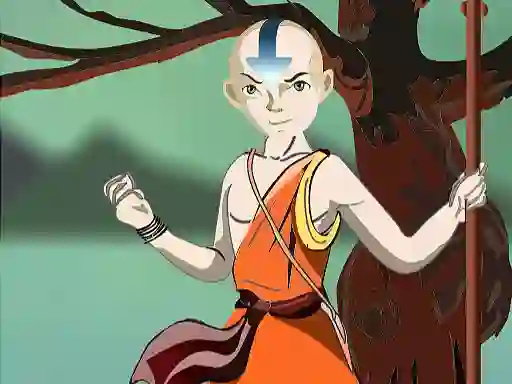 Avatar Aang DressUp — free online game