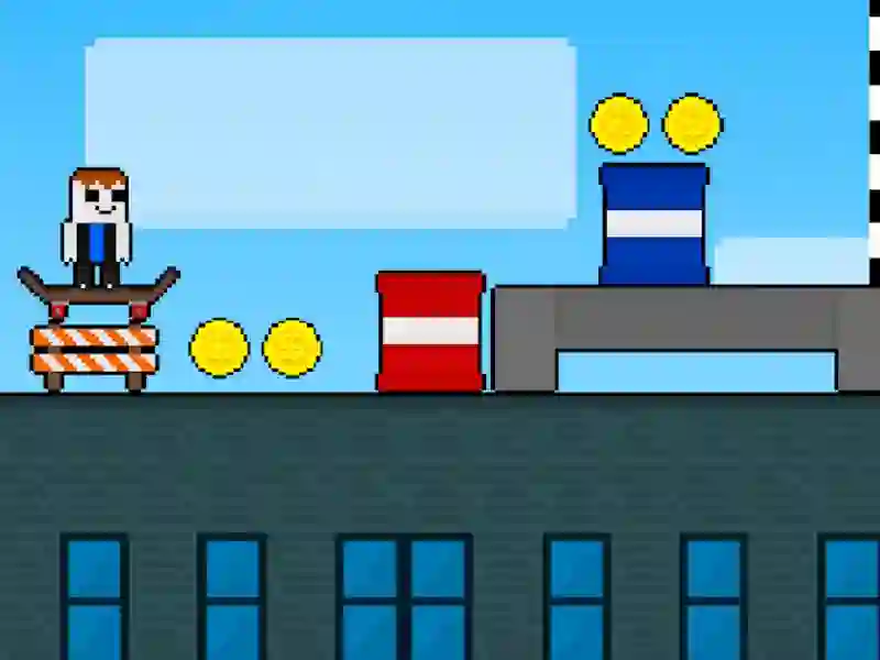 Obby Skate Forever Parkour — free online game