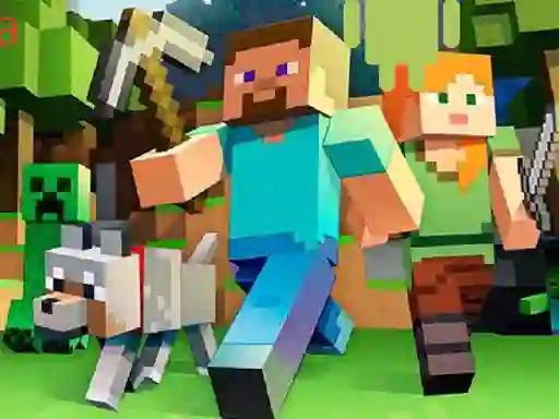 Minecraft Jigsaw Puzzle Collection — free online game