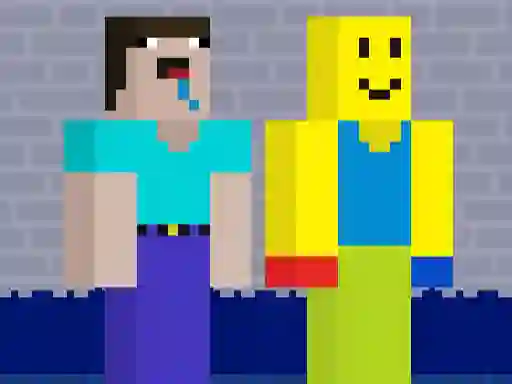 NoobLOX Rainbow Friends — free online game