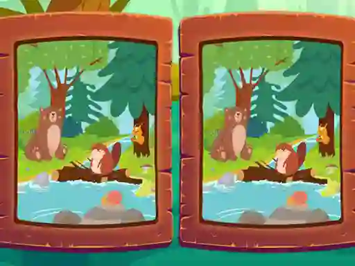 Spot the Difference Animals — free online game