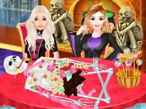 Girls Halloween Food Cooking — free online game