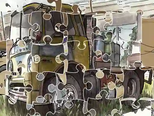 Juego Junk Trucks Jigsaw en línea