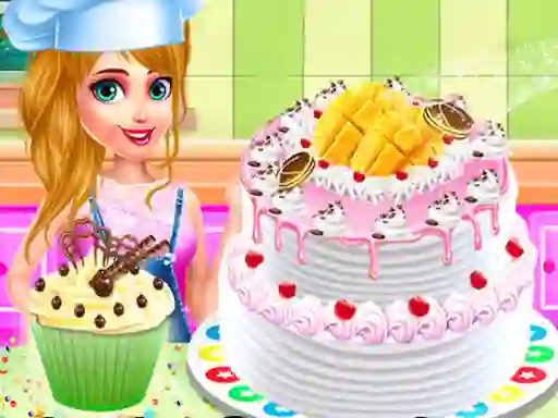 بازی Doll Cake Bakery Shop  آنلاین