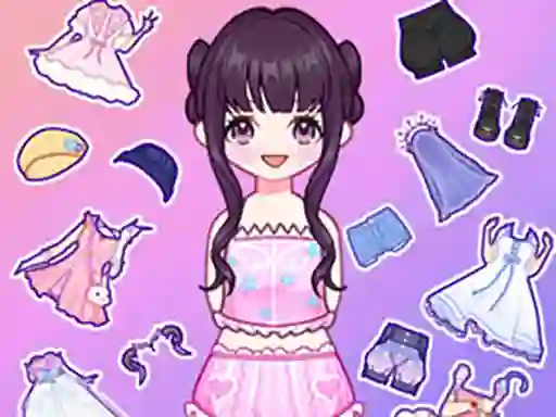 Doll Makeup Dress ASMR — free online game