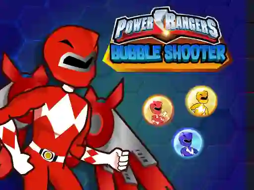 Power Rangers Bubble Shoot  — free online game