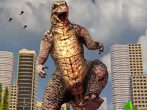 Mchezo Monster Dinosaur Rampage  online